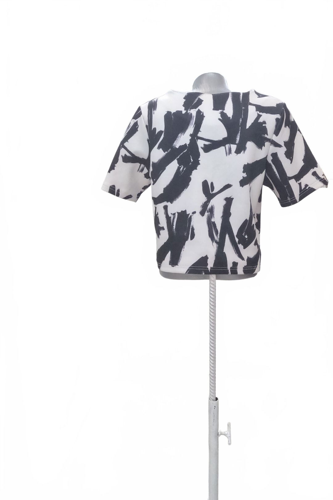 Dámske tričko Bik Bok bez potlače, farba vzorovaná, veľkosť M