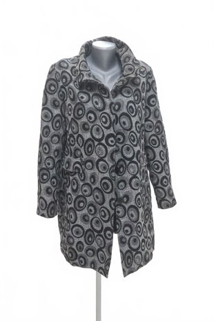 Dámsky kabát Genesis, farba vzorovaná, veľkosť 46
