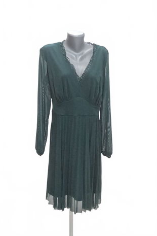 Dámské šaty Mohito, barva zelená, velikost XL
