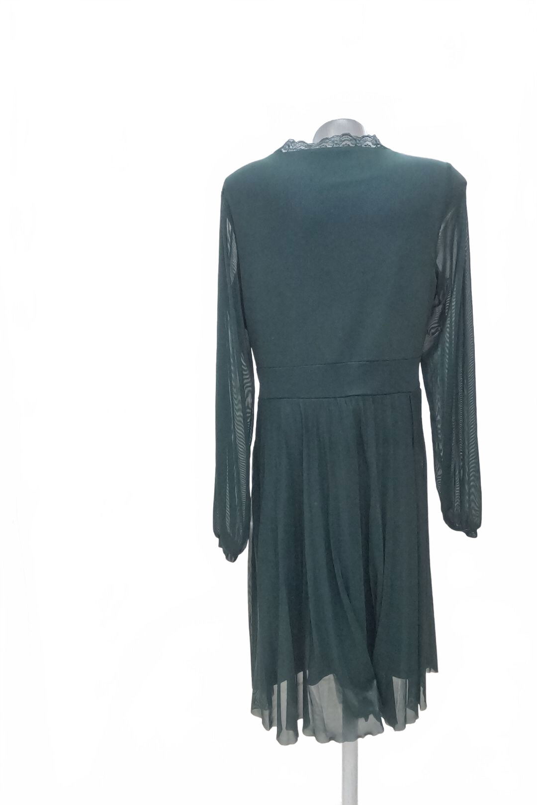 Dámské šaty Mohito, barva zelená, velikost XL