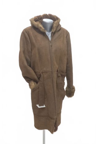 Dámská zimní bunda Genesis, barva hnědá, velikost XL