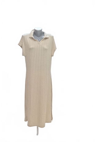 Dámske šaty Genesis, farba béžová, veľkosť M