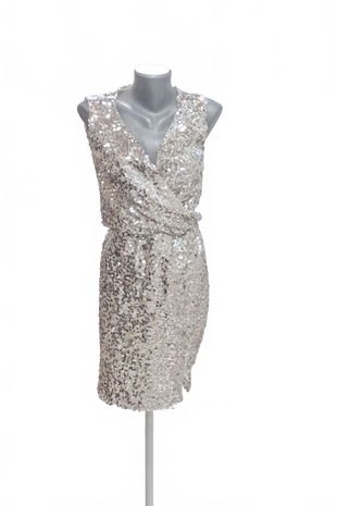 Dámske šaty Mohito, farba zlatá, veľkosť 34