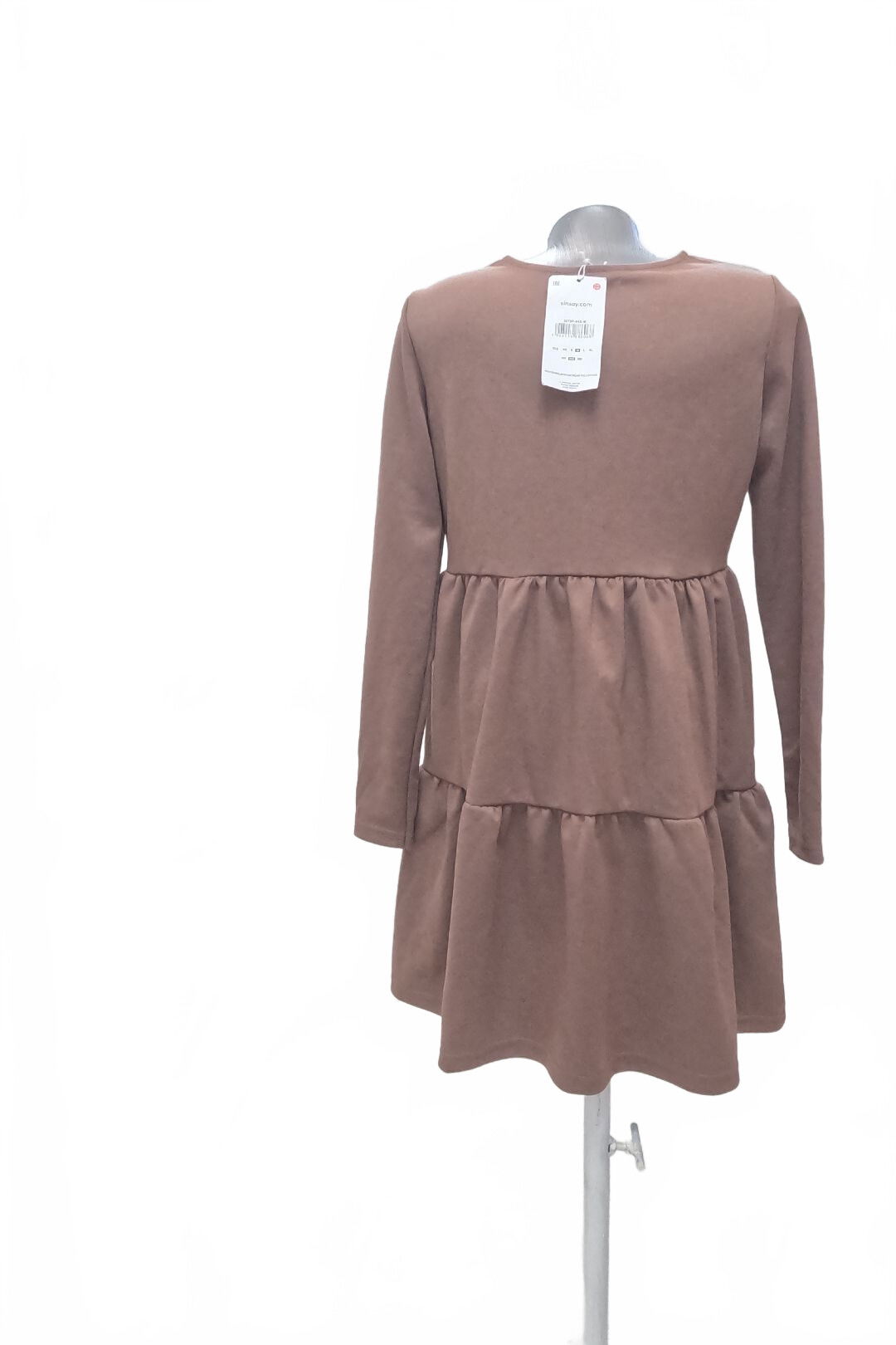 Dámske šaty Sinsay, farba hnedá, veľkosť M
