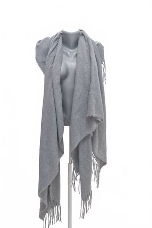 Dámský šátek Genesis, barva šedá
