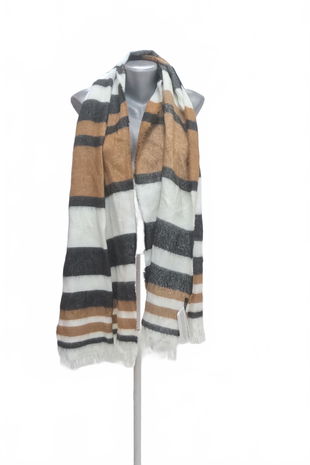 Dámská šála Calliope, barva pruhovaná
