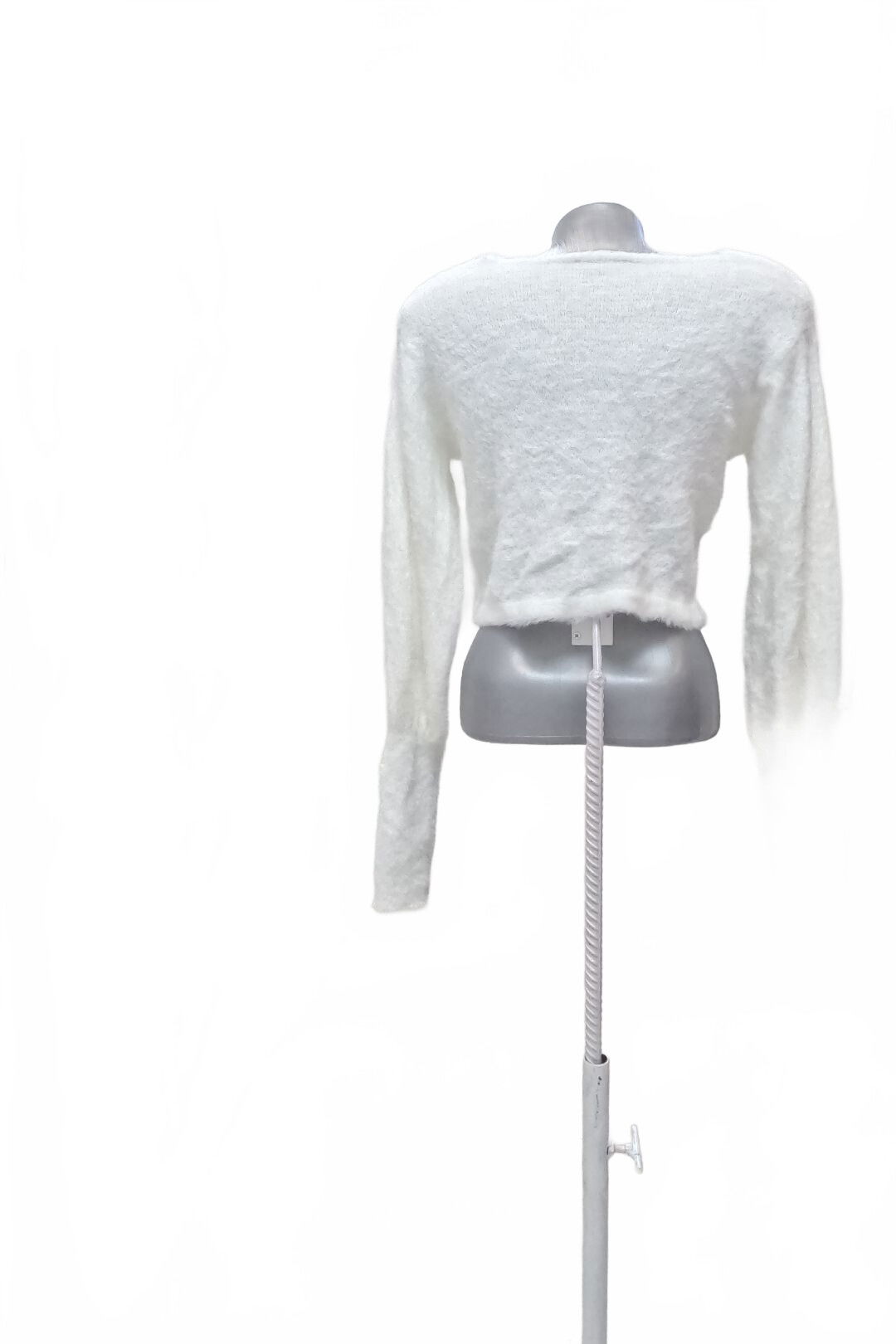 Dámsky sveter Deezee, farba biela, veľkosť S