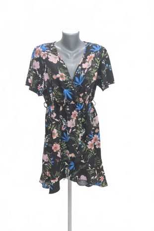 Dámské šaty Shein, barva květovaná, velikost XL