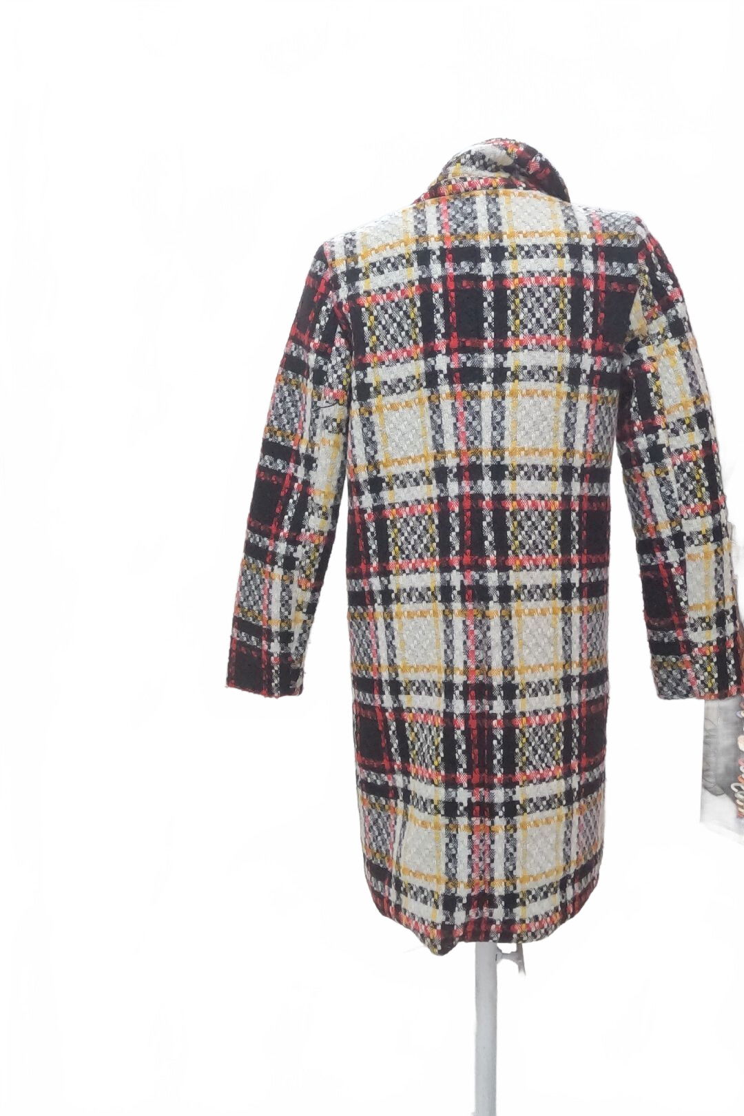 Dámsky kabát Fisherfield, farba vzorovaná, veľkosť 36