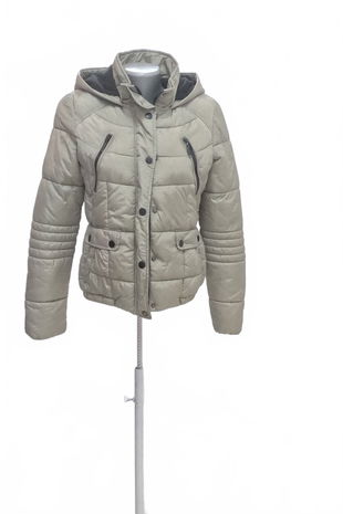 Dámska zimná bunda Clockhouse / Ckh, farba béžová, veľkosť S