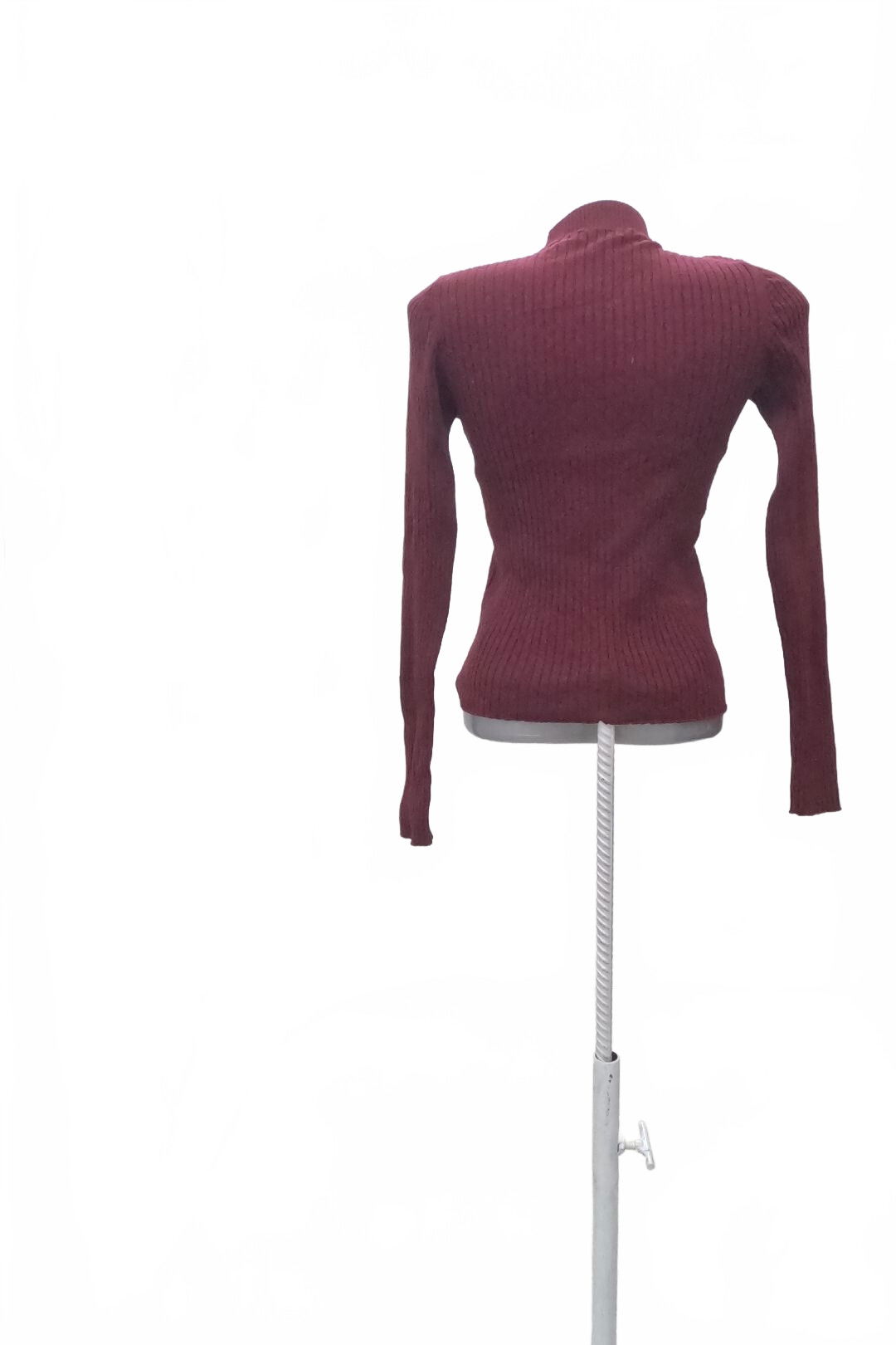 Dámsky sveter Bershka, farba bordó, veľkosť L