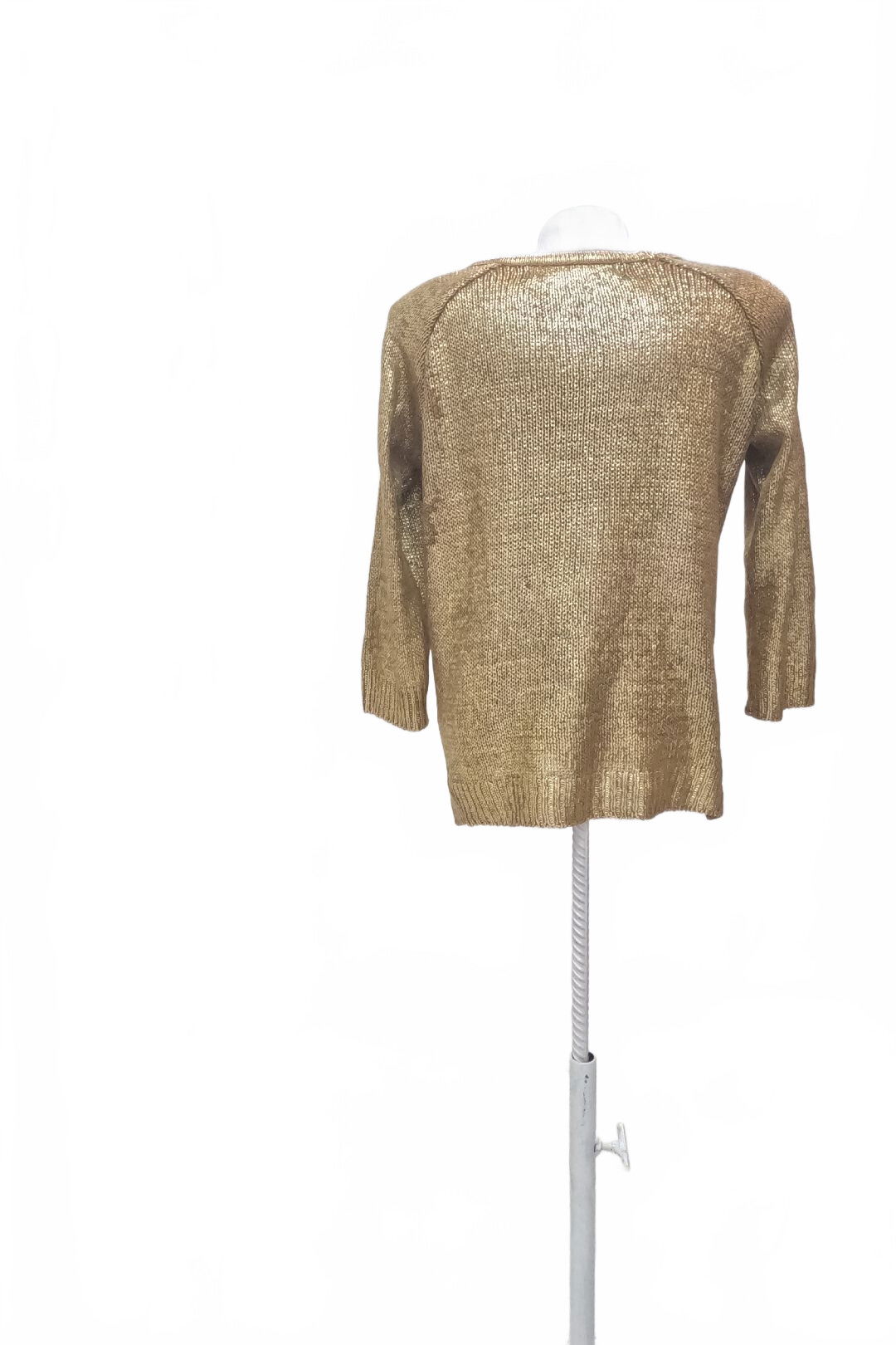 Dámsky sveter Zara, farba zlatá, veľkosť M