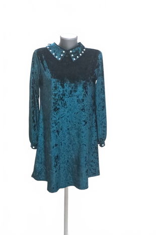 Dámske šaty Genesis, farba tyrkysová, veľkosť S