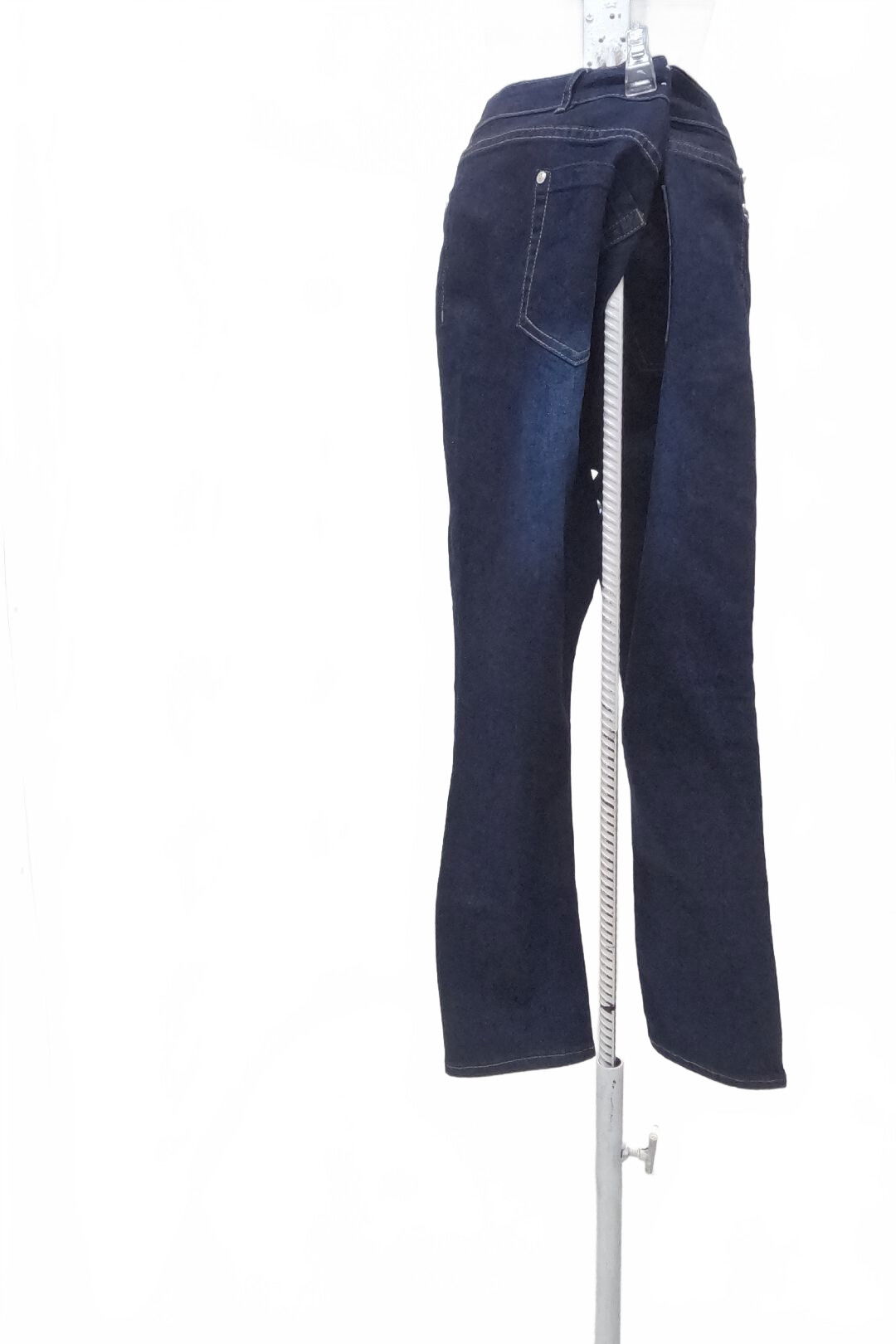 Dámské kalhoty Janina, barva denim, velikost 48