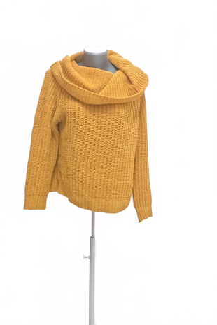 Dámský svetr Beloved, barva žlutá, velikost XL