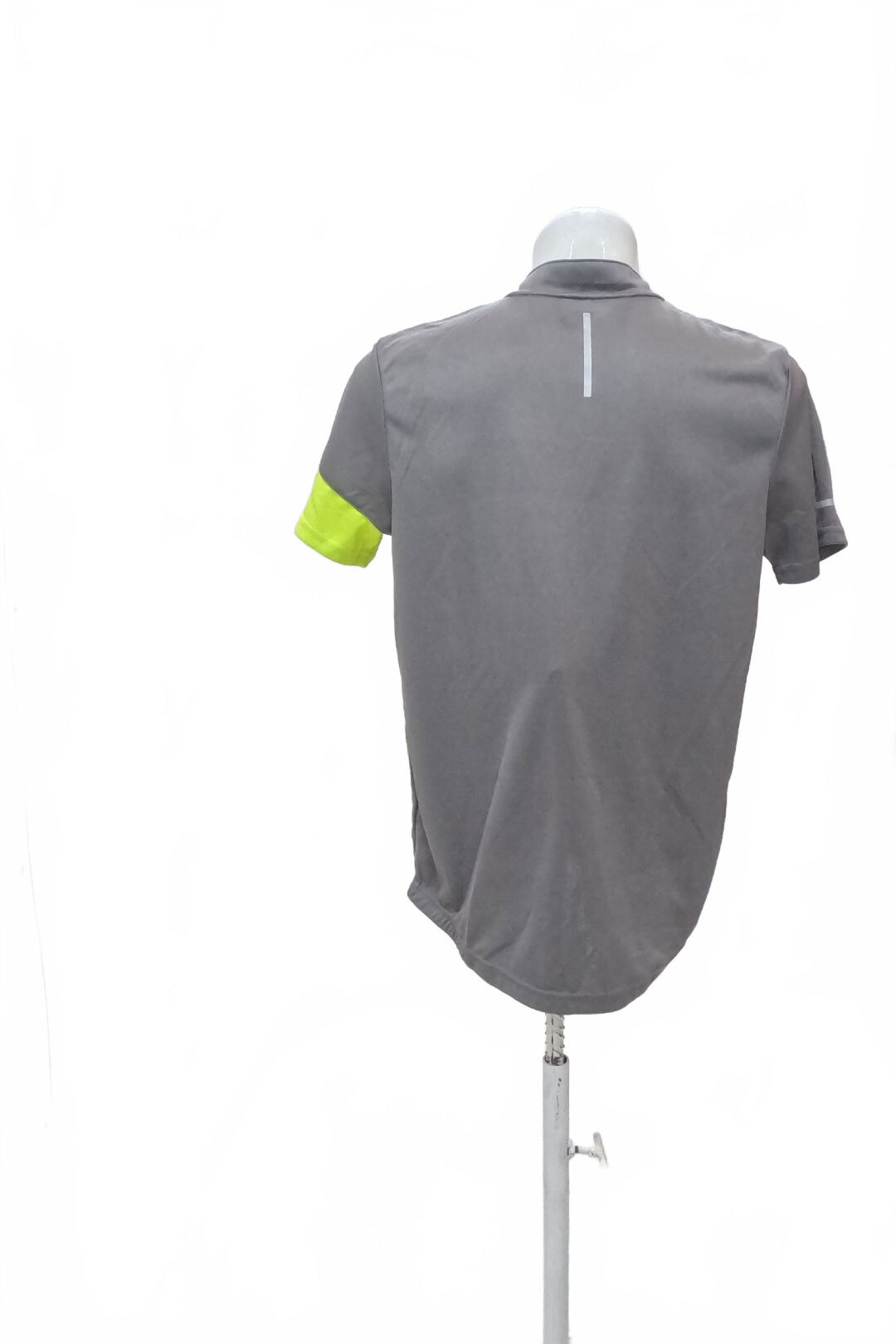 Pánské tričko Crivit bez potisku, barva šedá, velikost L