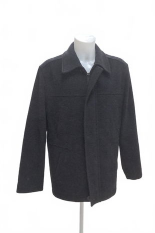 Pánský zimní kabát Genesis, barva černá, velikost 50