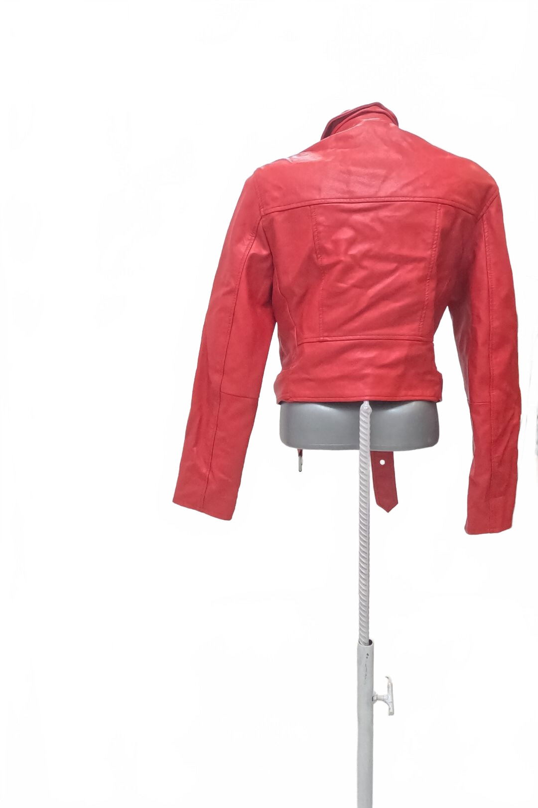 Dámska bunda Bershka, farba červená, veľkosť L