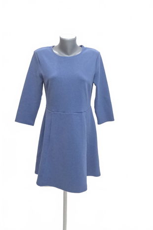 Dámske šaty Divided, farba modrá, veľkosť 44