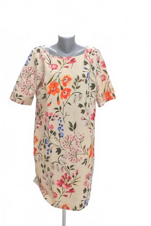 Dámské šaty Genesis, barva květovaná, velikost 46