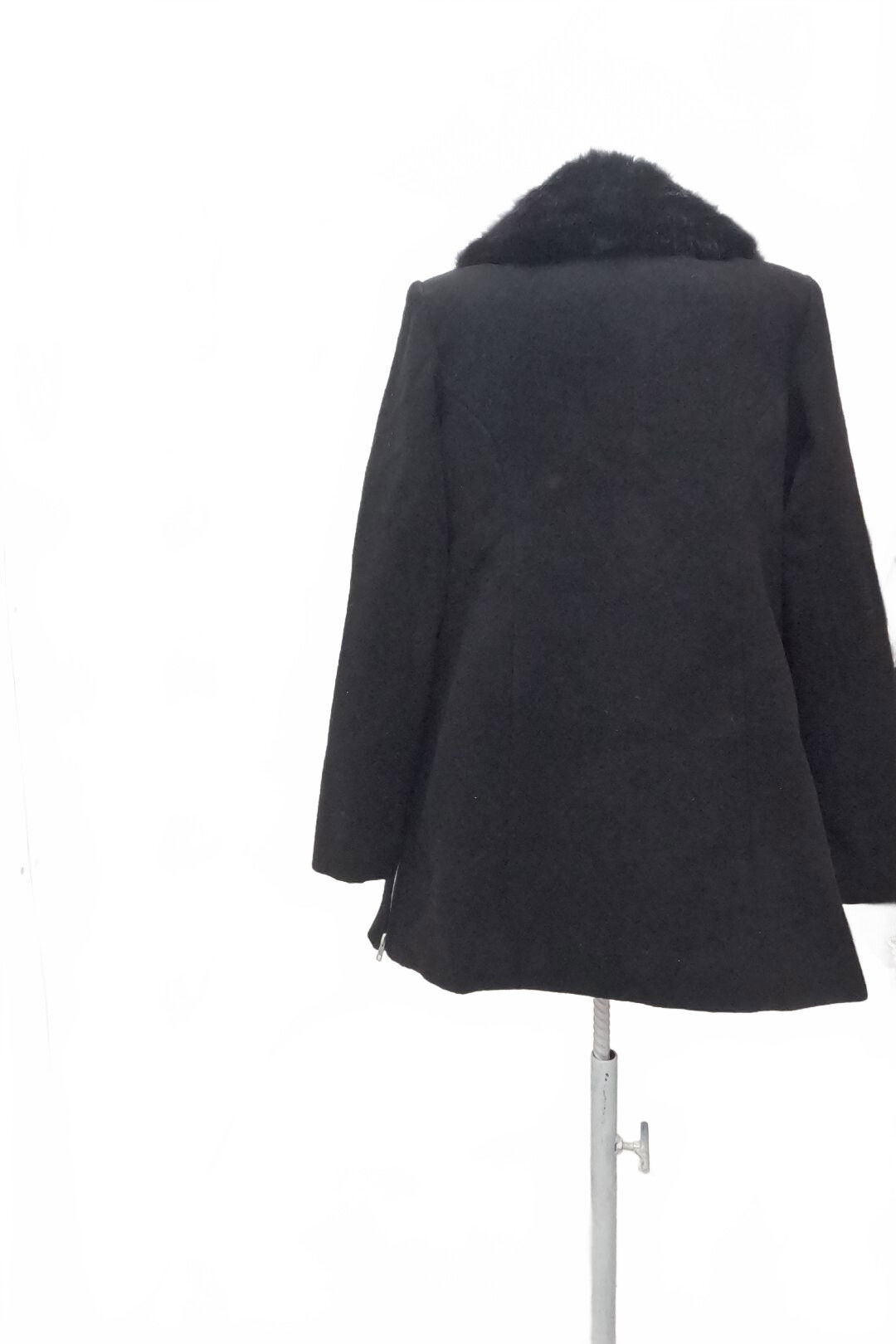 Dámsky kabát Bpc Bonprix Collection, farba čierna, veľkosť 38