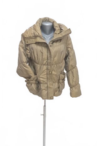 Dámská zimní bunda Genesis, barva hnědá, velikost 2XL