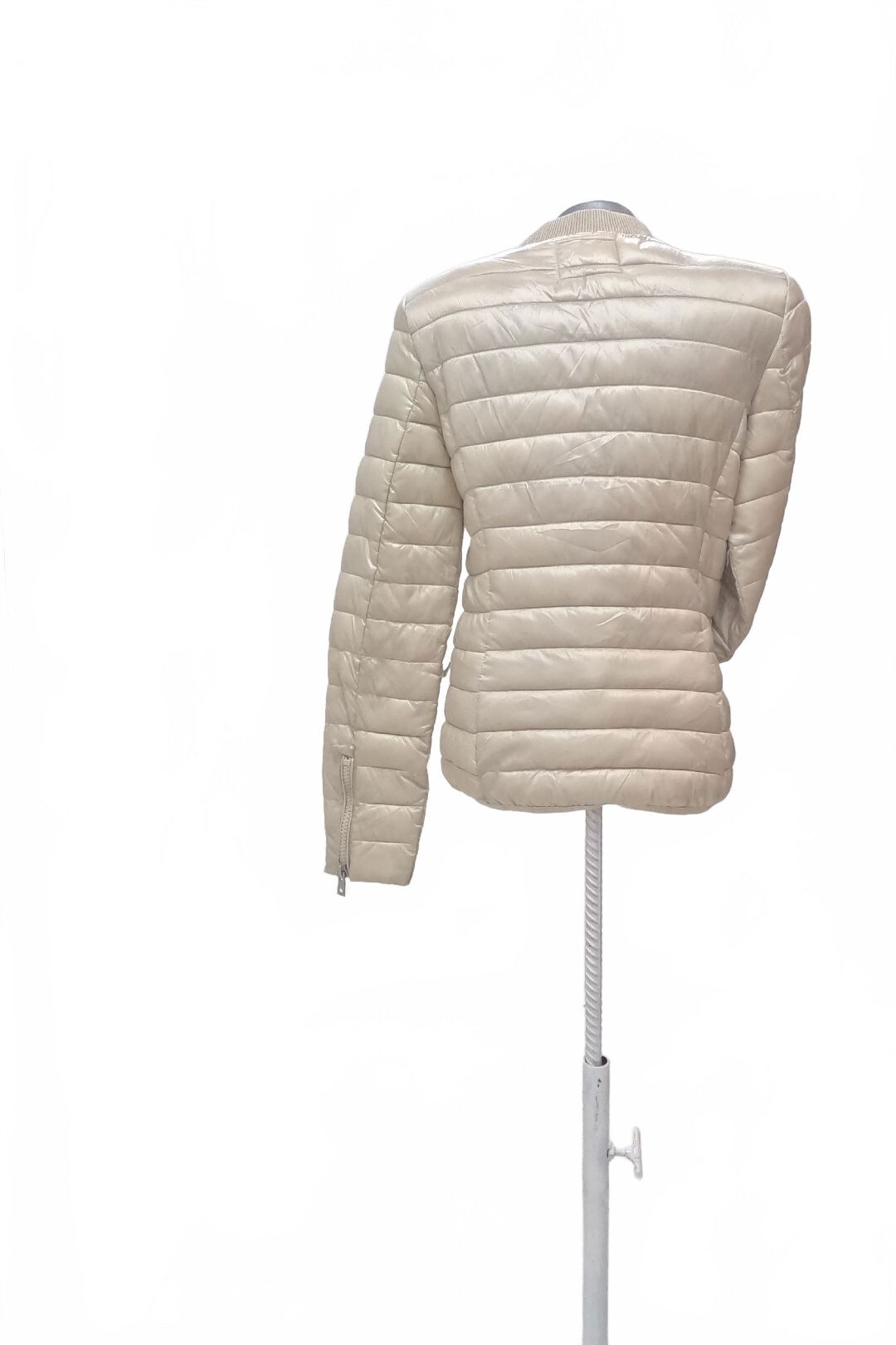 Dámska bunda Amisu, farba béžová, veľkosť 34