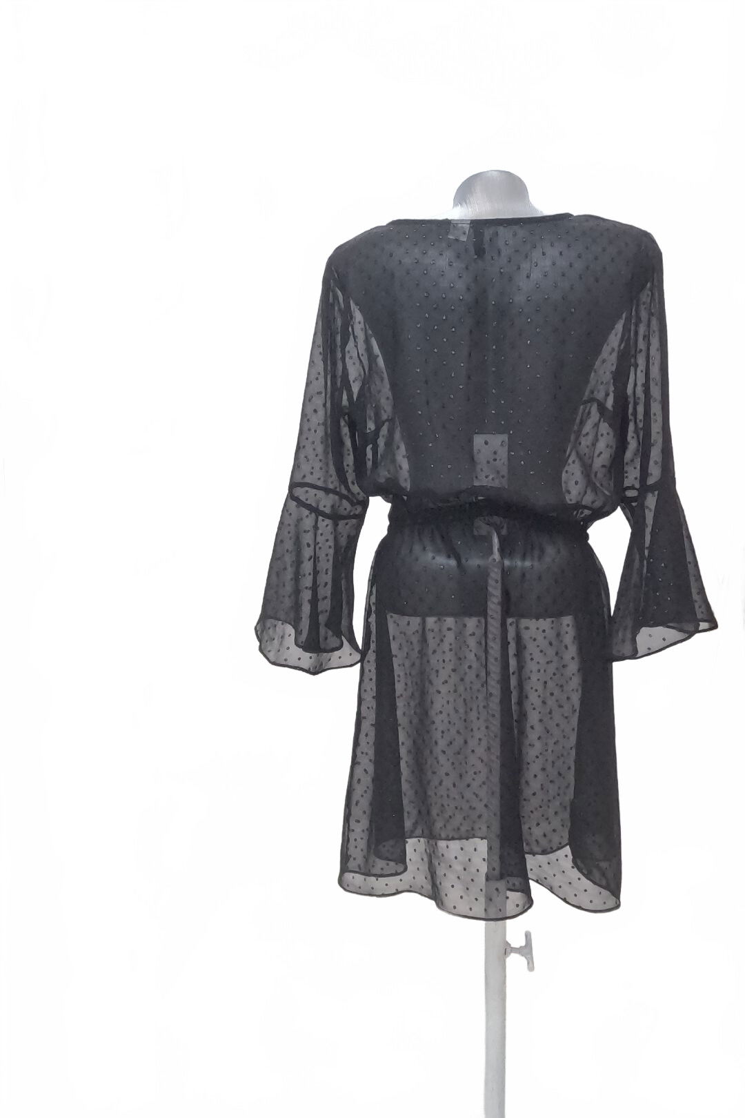 Dámske šaty Divided, farba čierna, veľkosť 42