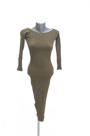 Dámske šaty Genesis, farba khaki, veľkosť 2XS