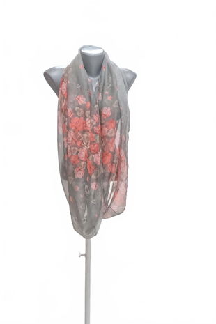 Dámský šátek Genesis, barva květovaná