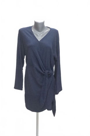 Dámske šaty Esmara, farba modrá, veľkosť S