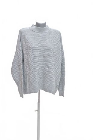 Dámsky sveter Divided, farba sivá, veľkosť L