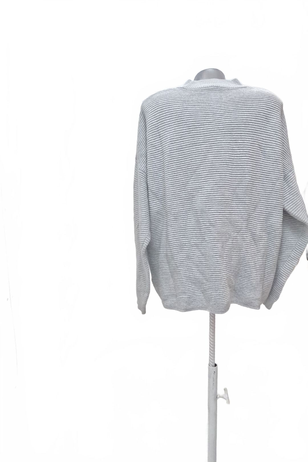 Dámsky sveter Divided, farba sivá, veľkosť L