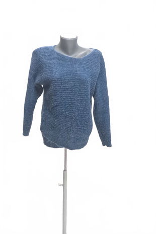 Dámsky sveter Promod, farba modrá, veľkosť S