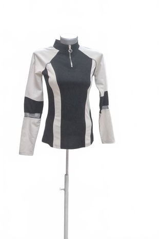 Dámske tričko Review bez potlače, farba viacfarebná, veľkosť S