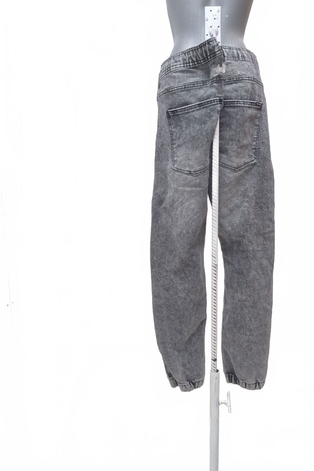 Pánské kalhoty Sinsay, barva šedá, velikost S