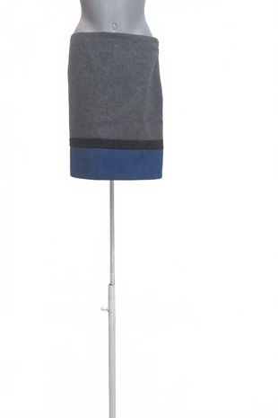 Dámska sukňa Camaieu, farba sivá, veľkosť M