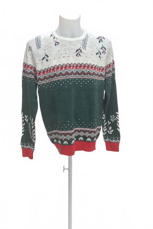 Pánský svetr Genesis, barva vzorovaná, velikost 3XL