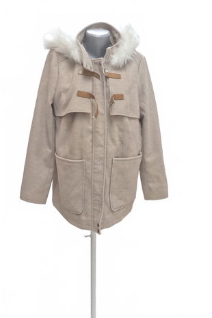 Dámsky zimný kabát Tally Weijl, farba béžová, veľkosť 42
