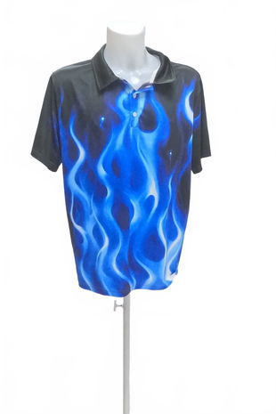 Pánské tričko Genesis bez potisku, barva vzorovaná, velikost XL