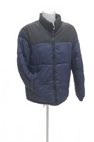 Pánská zimní bunda Jack & Jones, barva modrá, velikost 2XL