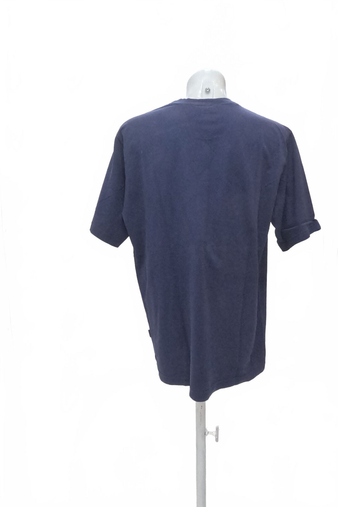 Pánské tričko Adidas bez potisku, barva modrá, velikost L