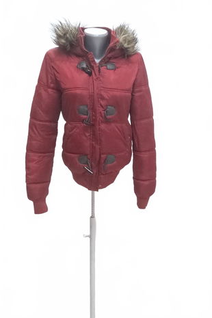 Dámska zimná bunda Terranova, farba červená, veľkosť M