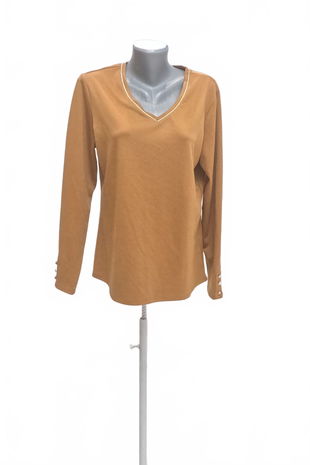 Dámská halenka Orsay, barva hnědá, velikost XL