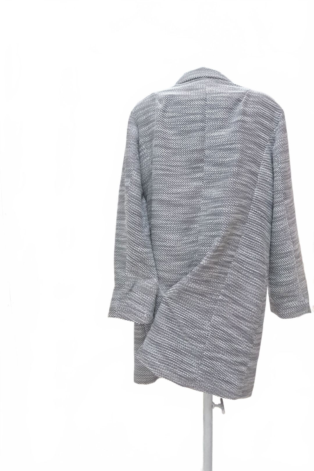 Dámsky kabát Bpc Bonprix Collection, farba sivá, veľkosť 44