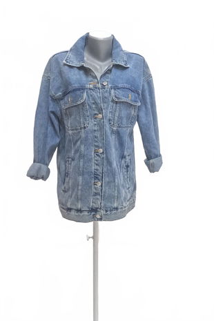 Dámska bunda Sinsay, farba denim, veľkosť M