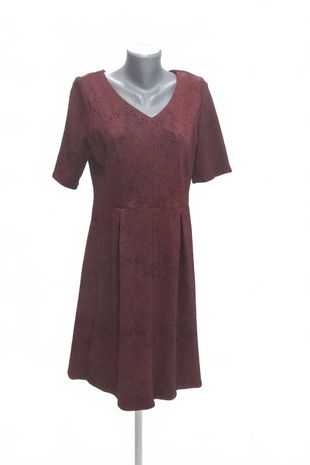 Dámske šaty George, farba bordó, veľkosť 44