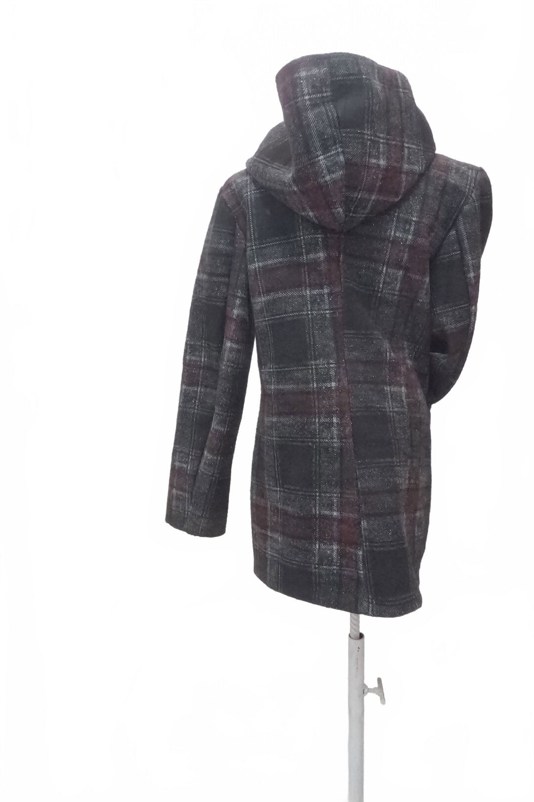 Dámsky kabát Made In Italy, farba vzorovaná, veľkosť M