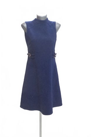 Dámske šaty F&F, farba modrá, veľkosť 38