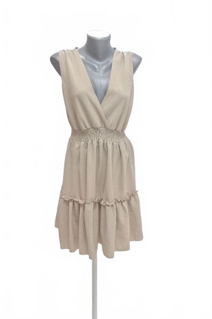 Dámske šaty Genesis, farba béžová, veľkosť M